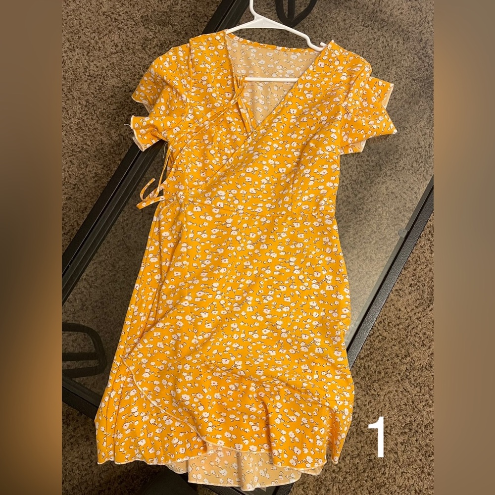 Floral Wrap Dress
